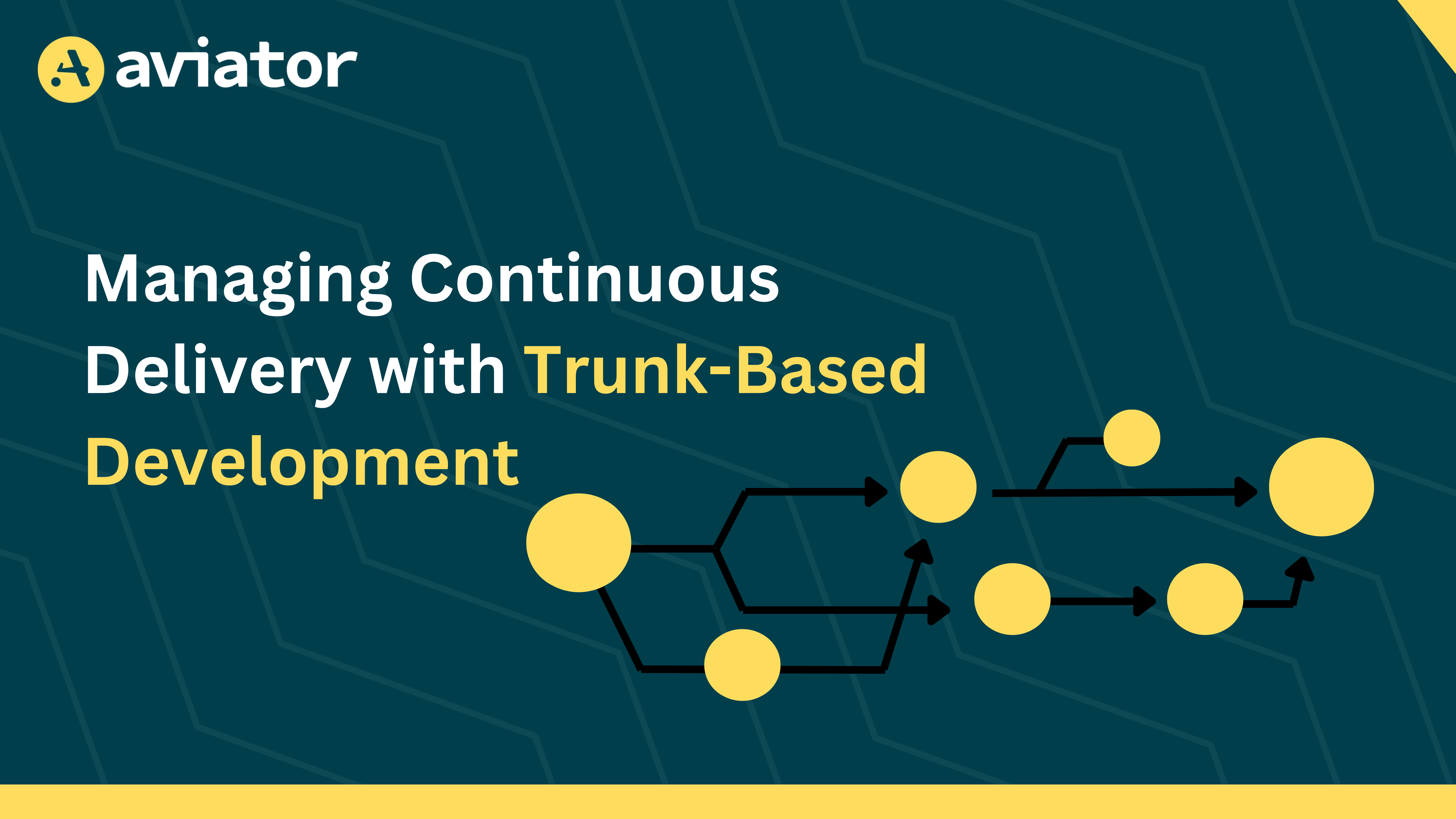 continuous delivery with trunk based development